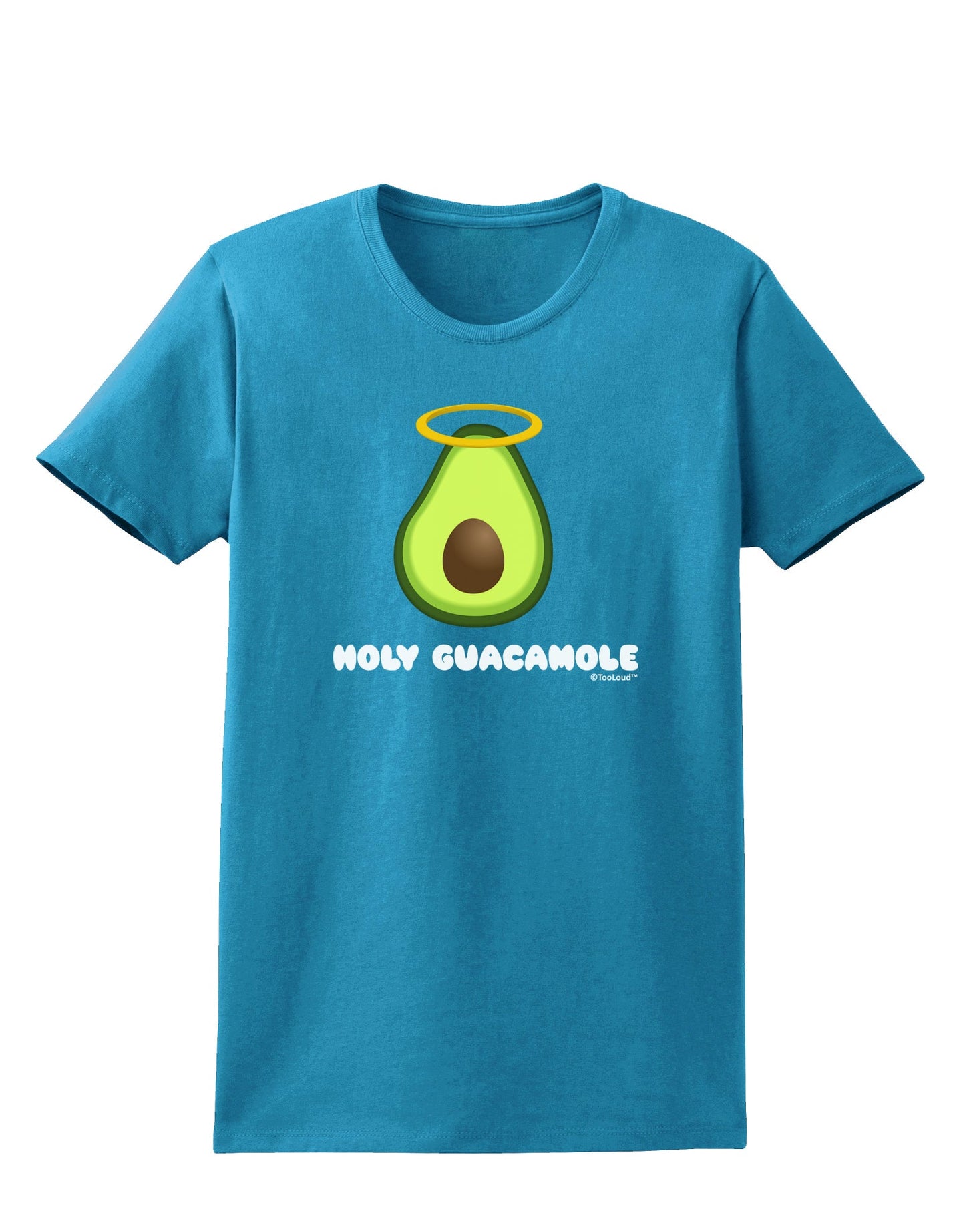 Holy Guacamole Design Womens Dark T-Shirt by TooLoud-Womens T-Shirt-TooLoud-Turquoise-X-Small-Davson Sales