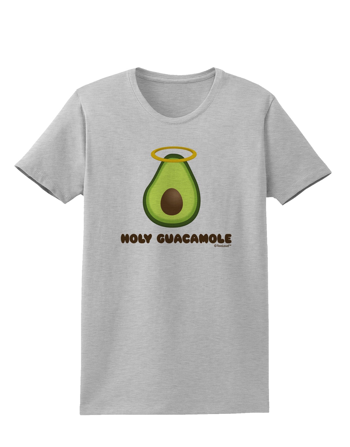 Holy Guacamole Design Womens T-Shirt by TooLoud-Womens T-Shirt-TooLoud-AshGray-X-Small-Davson Sales