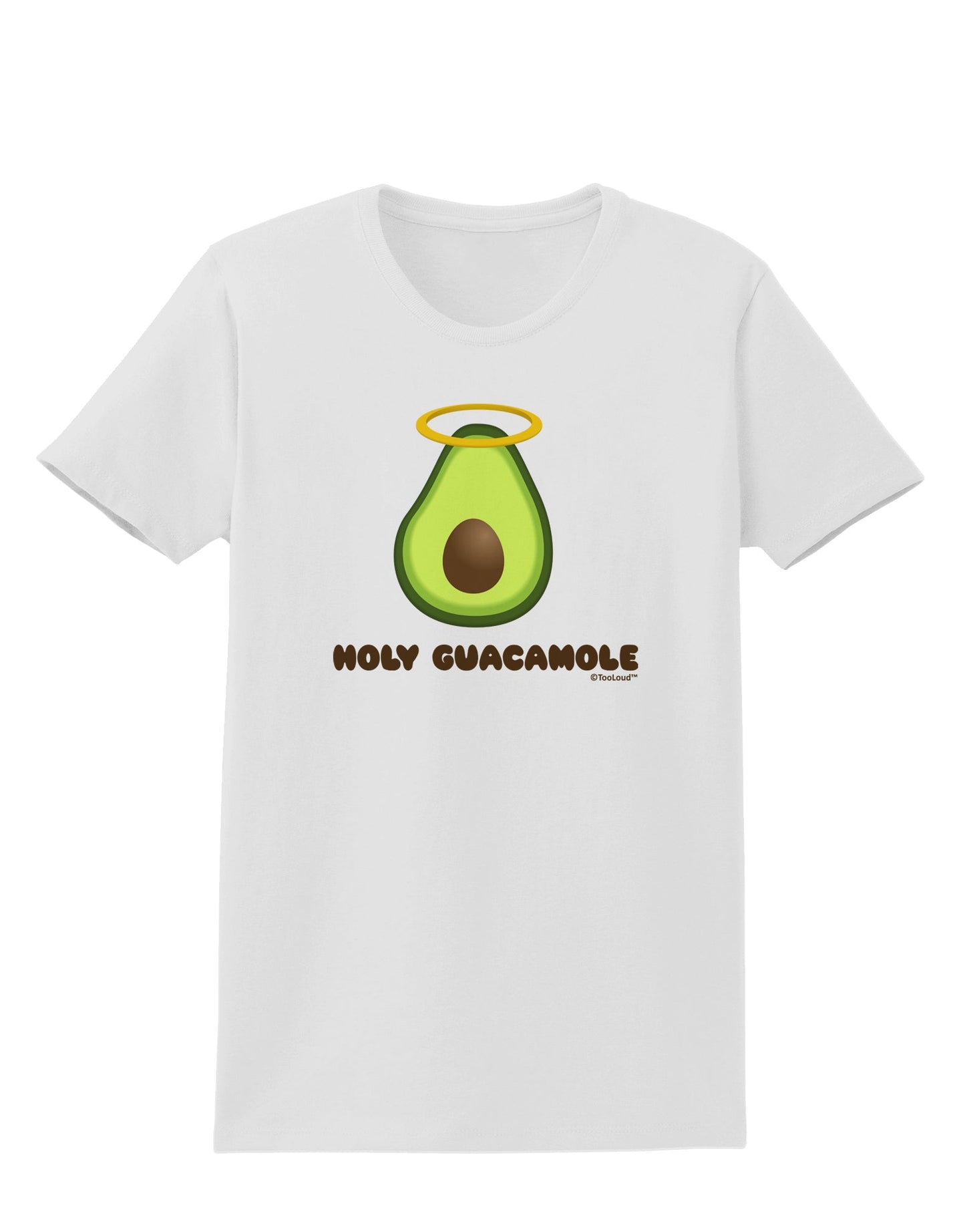 Holy Guacamole Design Womens T-Shirt by TooLoud-Womens T-Shirt-TooLoud-White-X-Small-Davson Sales