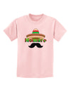 Hombre Sombrero Childrens T-Shirt by TooLoud-Childrens T-Shirt-TooLoud-PalePink-X-Small-Davson Sales