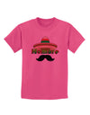 Hombre Sombrero Childrens T-Shirt by TooLoud-Childrens T-Shirt-TooLoud-Sangria-X-Small-Davson Sales