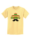 Hombre Sombrero Childrens T-Shirt by TooLoud-Childrens T-Shirt-TooLoud-Daffodil-Yellow-X-Small-Davson Sales