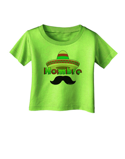 Hombre Sombrero Infant T-Shirt by TooLoud-Infant T-Shirt-TooLoud-Lime-Green-06-Months-Davson Sales