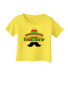 Hombre Sombrero Infant T-Shirt by TooLoud-Infant T-Shirt-TooLoud-Yellow-06-Months-Davson Sales