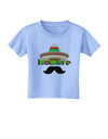 Hombre Sombrero Toddler T-Shirt by TooLoud-Toddler T-Shirt-TooLoud-Aquatic-Blue-2T-Davson Sales