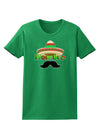 Hombre Sombrero Womens Dark T-Shirt-TooLoud-Kelly-Green-X-Small-Davson Sales