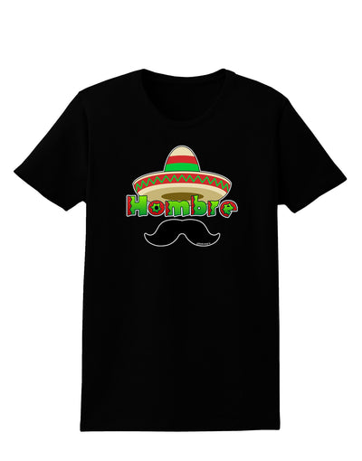 Hombre Sombrero Womens Dark T-Shirt-TooLoud-Black-X-Small-Davson Sales