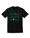 Home Sweet Home - Arizona - Cactus and State Flag Adult Dark T-Shirt by TooLoud-Mens T-Shirt-TooLoud-Black-Small-Davson Sales