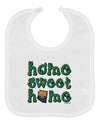 Home Sweet Home - Arizona - Cactus and State Flag Baby Bib by TooLoud