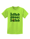 Home Sweet Home - Arizona - Cactus and State Flag Childrens T-Shirt by TooLoud-Childrens T-Shirt-TooLoud-Lime-Green-X-Small-Davson Sales