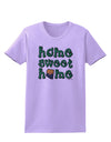 Home Sweet Home - Arizona - Cactus and State Flag Womens T-Shirt by TooLoud-Womens T-Shirt-TooLoud-Lavender-X-Small-Davson Sales