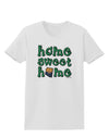 Home Sweet Home - Arizona - Cactus and State Flag Womens T-Shirt by TooLoud-Womens T-Shirt-TooLoud-White-X-Small-Davson Sales