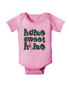 Home Sweet Home - California - Cactus and State Flag Baby Romper Bodysuit by TooLoud-Baby Romper-TooLoud-Light-Pink-06-Months-Davson Sales