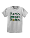 Home Sweet Home - New Mexico - Cactus and State Flag Childrens T-Shirt by TooLoud-Childrens T-Shirt-TooLoud-AshGray-X-Small-Davson Sales