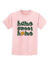 Home Sweet Home - New Mexico - Cactus and State Flag Childrens T-Shirt by TooLoud-Childrens T-Shirt-TooLoud-PalePink-X-Small-Davson Sales