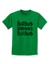 Home Sweet Home - New Mexico - Cactus and State Flag Childrens T-Shirt by TooLoud-Childrens T-Shirt-TooLoud-Kelly-Green-X-Small-Davson Sales