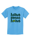 Home Sweet Home - New Mexico - Cactus and State Flag Childrens T-Shirt by TooLoud-Childrens T-Shirt-TooLoud-Aquatic-Blue-X-Small-Davson Sales