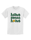 Home Sweet Home - New Mexico - Cactus and State Flag Childrens T-Shirt by TooLoud-Childrens T-Shirt-TooLoud-White-X-Small-Davson Sales