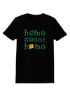 Home Sweet Home - New Mexico - Cactus and State Flag Womens Dark T-Shirt by TooLoud-Womens T-Shirt-TooLoud-Black-X-Small-Davson Sales