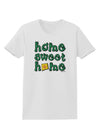 Home Sweet Home - New Mexico - Cactus and State Flag Womens T-Shirt by TooLoud-Womens T-Shirt-TooLoud-White-X-Small-Davson Sales