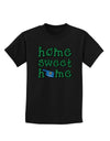 Home Sweet Home - Oklahoma - Cactus and State Flag Childrens Dark T-Shirt by TooLoud-Childrens T-Shirt-TooLoud-Black-X-Small-Davson Sales