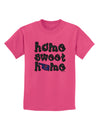 Home Sweet Home - Oklahoma - Cactus and State Flag Childrens T-Shirt by TooLoud-Childrens T-Shirt-TooLoud-Sangria-X-Small-Davson Sales