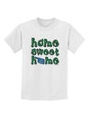 Home Sweet Home - Oklahoma - Cactus and State Flag Childrens T-Shirt by TooLoud-Childrens T-Shirt-TooLoud-White-X-Small-Davson Sales