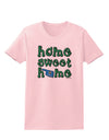 Home Sweet Home - Oklahoma - Cactus and State Flag Womens T-Shirt by TooLoud-Womens T-Shirt-TooLoud-PalePink-X-Small-Davson Sales