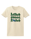 Home Sweet Home - Oklahoma - Cactus and State Flag Womens T-Shirt by TooLoud-Womens T-Shirt-TooLoud-Natural-X-Small-Davson Sales