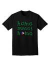 Home Sweet Home - Texas - Cactus and State Flag Adult Dark T-Shirt by TooLoud-Mens T-Shirt-TooLoud-Black-Small-Davson Sales