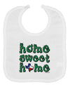 Home Sweet Home - Texas - Cactus and State Flag Baby Bib by TooLoud