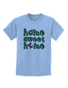 Home Sweet Home - Texas - Cactus and State Flag Childrens T-Shirt by TooLoud-Childrens T-Shirt-TooLoud-Light-Blue-X-Small-Davson Sales