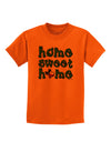 Home Sweet Home - Texas - Cactus and State Flag Childrens T-Shirt by TooLoud-Childrens T-Shirt-TooLoud-Orange-X-Small-Davson Sales