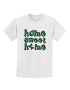 Home Sweet Home - Texas - Cactus and State Flag Childrens T-Shirt by TooLoud-Childrens T-Shirt-TooLoud-White-X-Small-Davson Sales