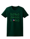 Home Sweet Home - Texas - Cactus and State Flag Womens Dark T-Shirt by TooLoud-Womens T-Shirt-TooLoud-Forest-Green-Small-Davson Sales