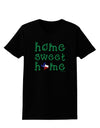 Home Sweet Home - Texas - Cactus and State Flag Womens Dark T-Shirt by TooLoud-Womens T-Shirt-TooLoud-Black-X-Small-Davson Sales