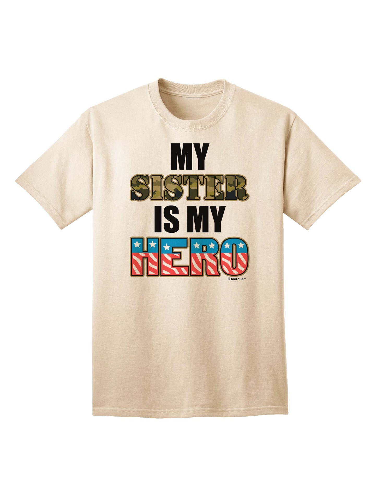 Honoring Our Heroes: Armed Forces Adult T-Shirt by TooLoud-Mens T-shirts-TooLoud-Natural-Small-Davson Sales