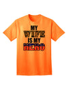 Honoring Our Heroes: Armed Forces Adult T-Shirt by TooLoud-Mens T-shirts-TooLoud-Neon-Orange-Small-Davson Sales