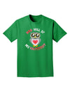 Hoo Will Be My Valentine Adult Dark T-Shirt-Mens T-Shirt-TooLoud-Kelly-Green-Small-Davson Sales