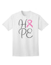 Hope - Breast Cancer Awareness Ribbon Adult T-Shirt-Mens T-Shirt-TooLoud-White-Small-Davson Sales