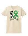 Hope for a Cure - Light Green Ribbon Celiac Disease - Flowers Womens T-Shirt-Womens T-Shirt-TooLoud-Natural-X-Small-Davson Sales