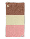 Horizontal Neapolitan Ice Cream Micro Terry Gromet Golf Towel 15 x 22 Inch All Over Print by TooLoud-Golf Towel-TooLoud-White-Davson Sales