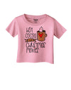 Hot Cocoa and Christmas Movies Infant T-Shirt-Infant T-Shirt-TooLoud-Candy-Pink-06-Months-Davson Sales