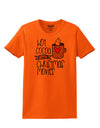 Hot Cocoa and Christmas Movies Womens T-Shirt-Womens T-Shirt-TooLoud-Orange-Small-Davson Sales