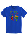 Hot Hot Hot Chili Pepper Childrens Dark T-Shirt-Childrens T-Shirt-TooLoud-Royal-Blue-X-Small-Davson Sales