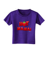 Hot Mama Chili Heart Toddler T-Shirt Dark-Toddler T-Shirt-TooLoud-Purple-2T-Davson Sales