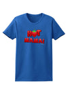 Hot Mama Chili Heart Womens Dark T-Shirt-TooLoud-Royal-Blue-X-Small-Davson Sales