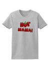 Hot Mama Chili Heart Womens T-Shirt-Womens T-Shirt-TooLoud-AshGray-X-Small-Davson Sales