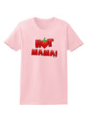 Hot Mama Chili Heart Womens T-Shirt-Womens T-Shirt-TooLoud-PalePink-X-Small-Davson Sales