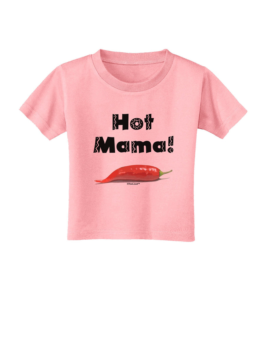 Hot Mama Chili Pepper Toddler T-Shirt-Toddler T-Shirt-TooLoud-White-2T-Davson Sales